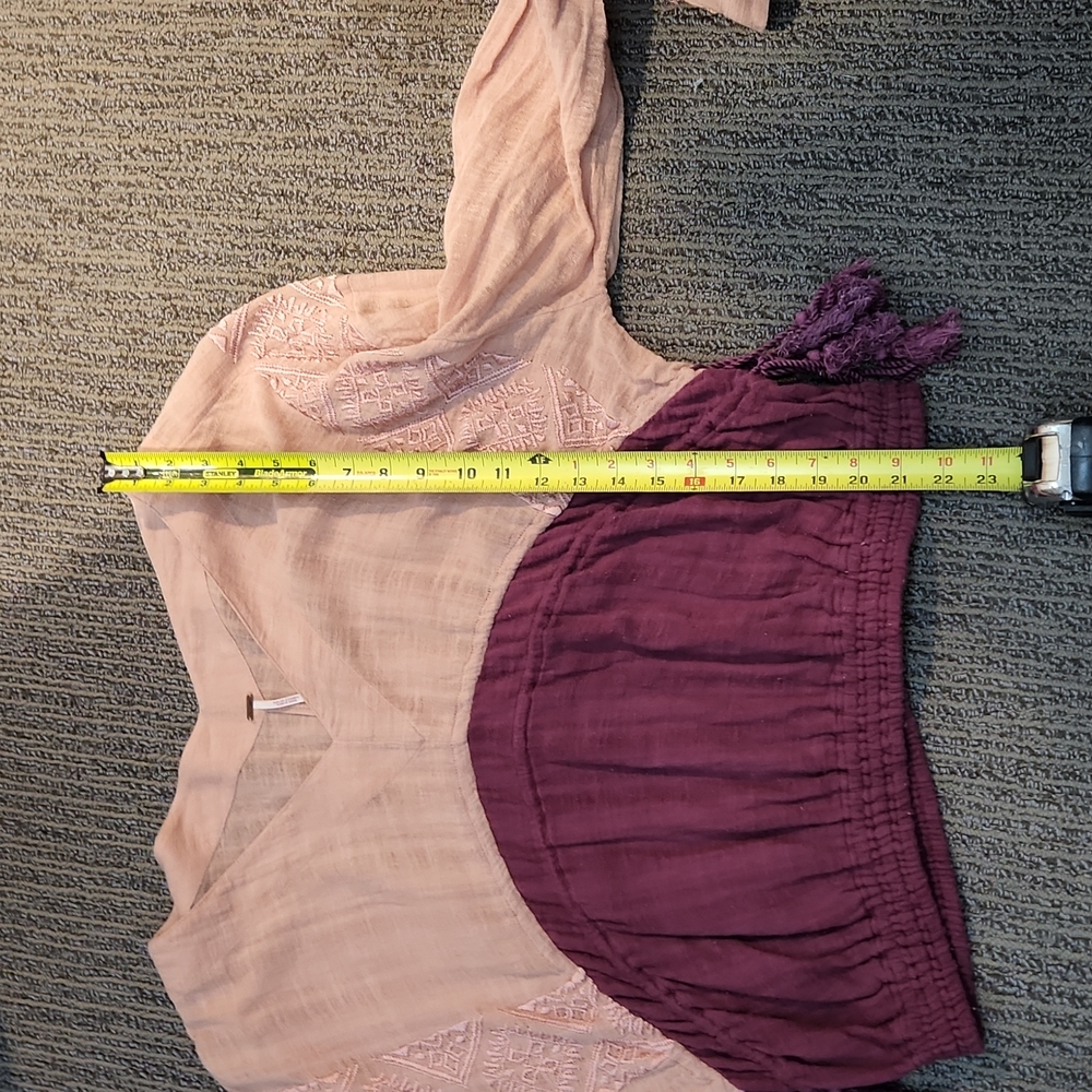 Free People Long Sleeve Top Size Medium - Picture 11 of 16